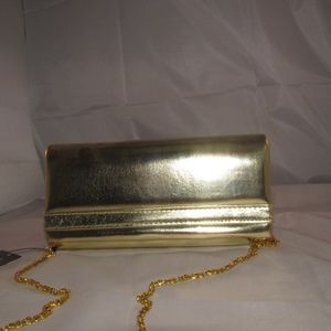 KMQ New Clutch Hand Bag With Chain Evening Purse